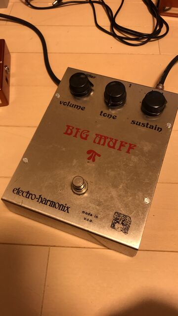 ☆Electro Harmonix BIG MUFF Ram's Head ラムズヘッド！1976年製