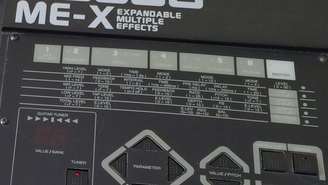 ☆隠れた名機！？BOSS ME-X : ジナパパ一家の何てことない日常