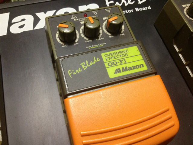 ☆ペダル検証 第56弾 Maxon Fire Blade Effector Board編 : ジナパパ