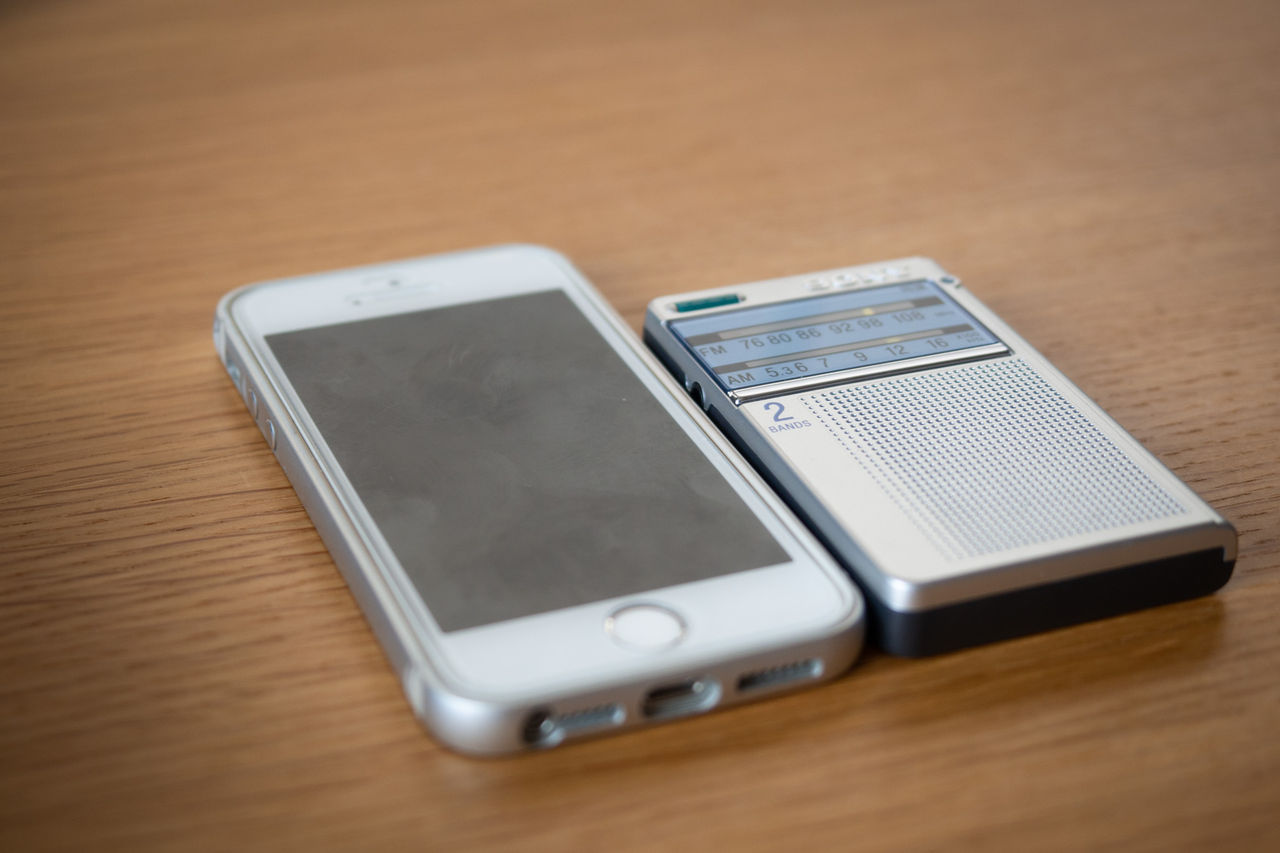 内ポケットにいつも♪ [SONY ポケッタブルラジオ ICF-T46] : 山に野に