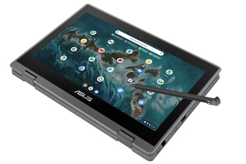 教育機関向けの11.6インチタフネス2in1「ASUS Chromebook Flip CR1