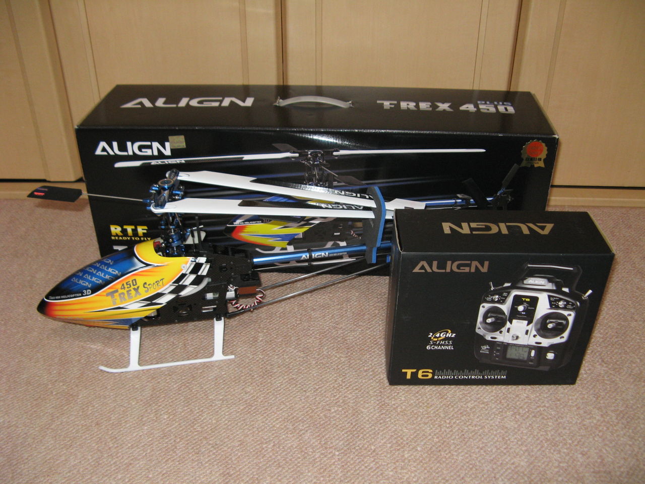 ALIGN T-REX 450 Plus ＆ALIGN T-6 メンテナンス依頼公開ページです