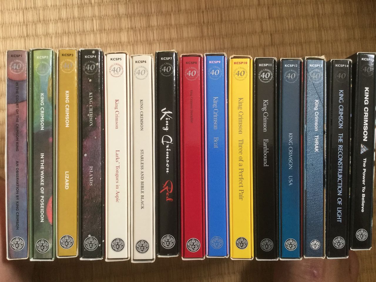 キング・クリムゾン 40周年記念シリーズ 10年かけてようやく完結