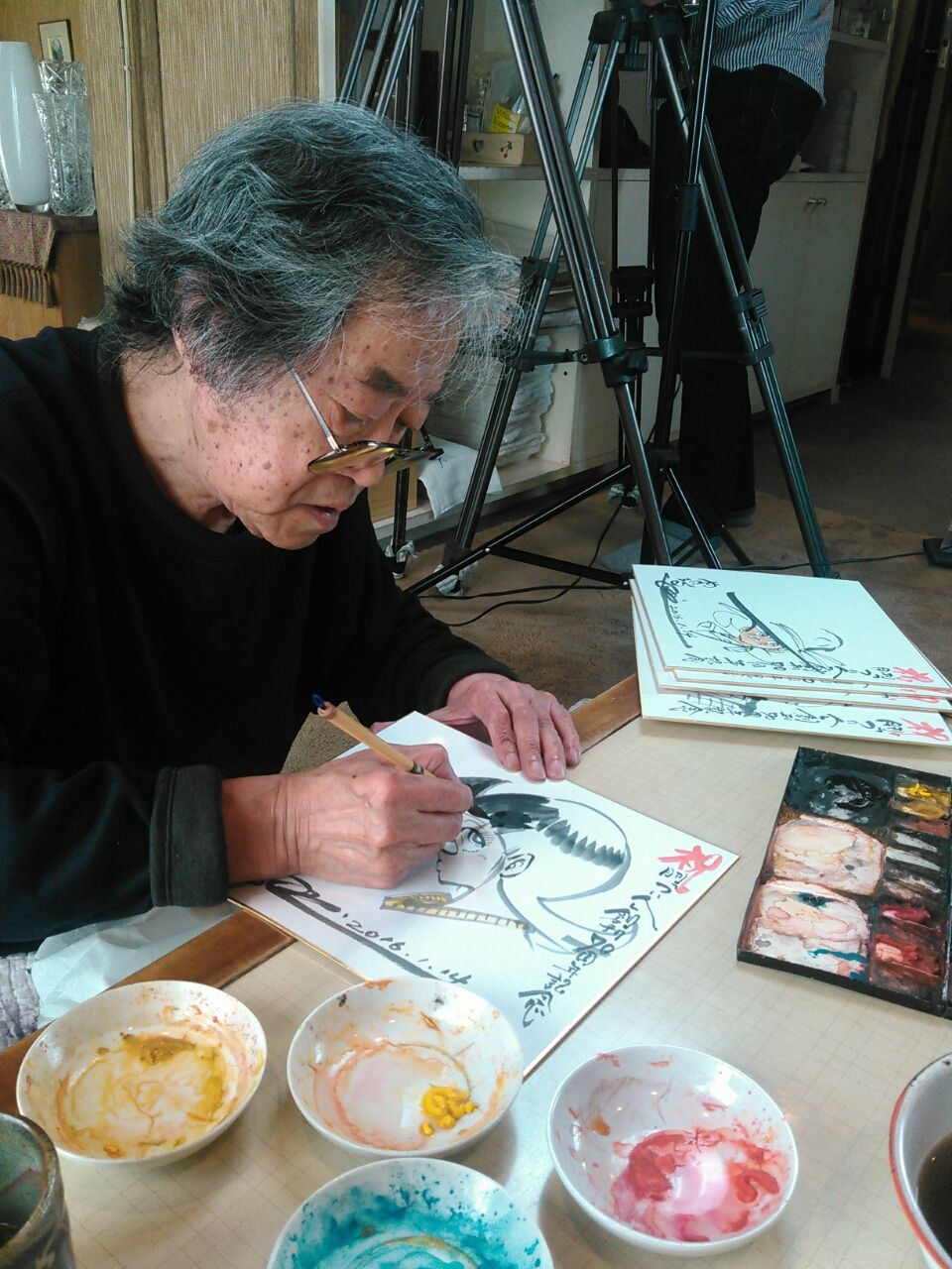 矢口高雄先生のサイン色紙‼ : スーさんノート