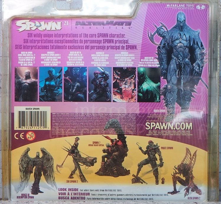 マクファーレントイズ SPAWN21 レイヴンスポーン レビュー : おもちゃ
