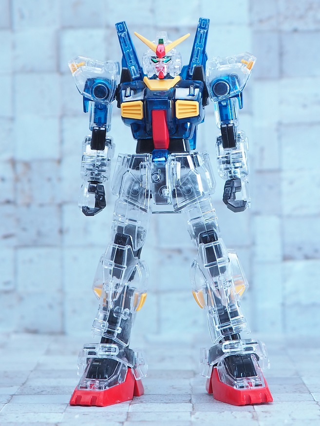 HGUC ガンダムMk-Ⅱ（エゥーゴ）劇場限定版 クリアカラーバージョン