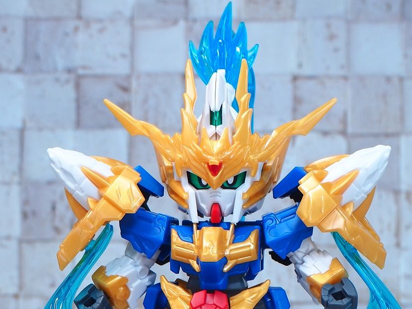 SDガンダム 三国創傑伝 趙雲ダブルオーガンダム & 碧竜駆 レビュー