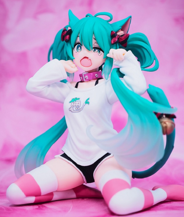 タイトー 初音ミク 猫耳Tシャツver. レビュー : おもちゃの巣（玩具