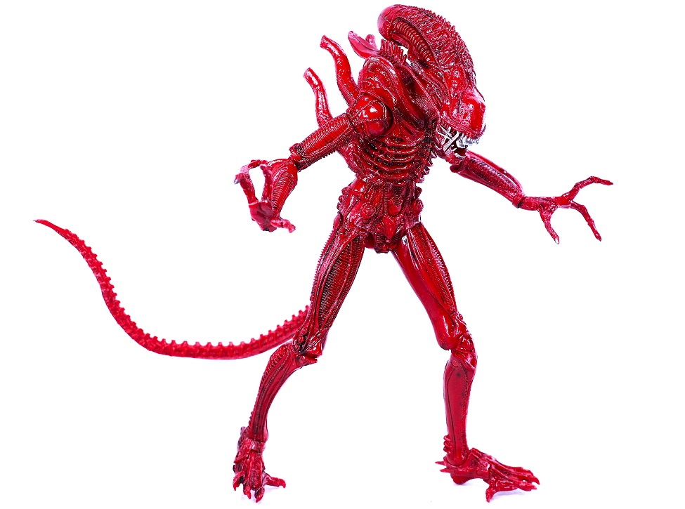 NECA ウォーリアー エイリアン レッド レビュー : おもちゃの巣（玩具