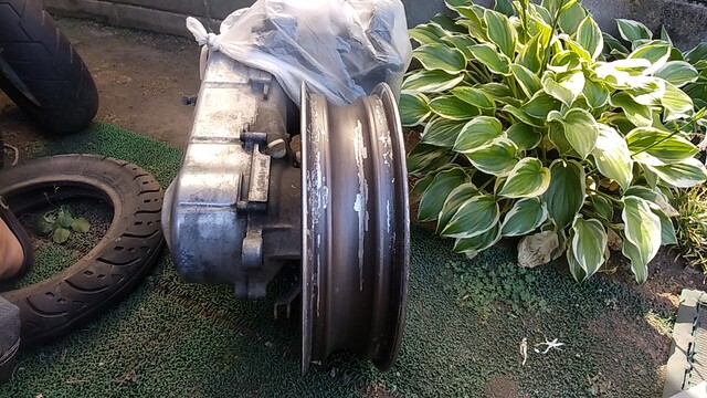 12インチリアキャストホイール（某純正品）フィッティング的なぁ