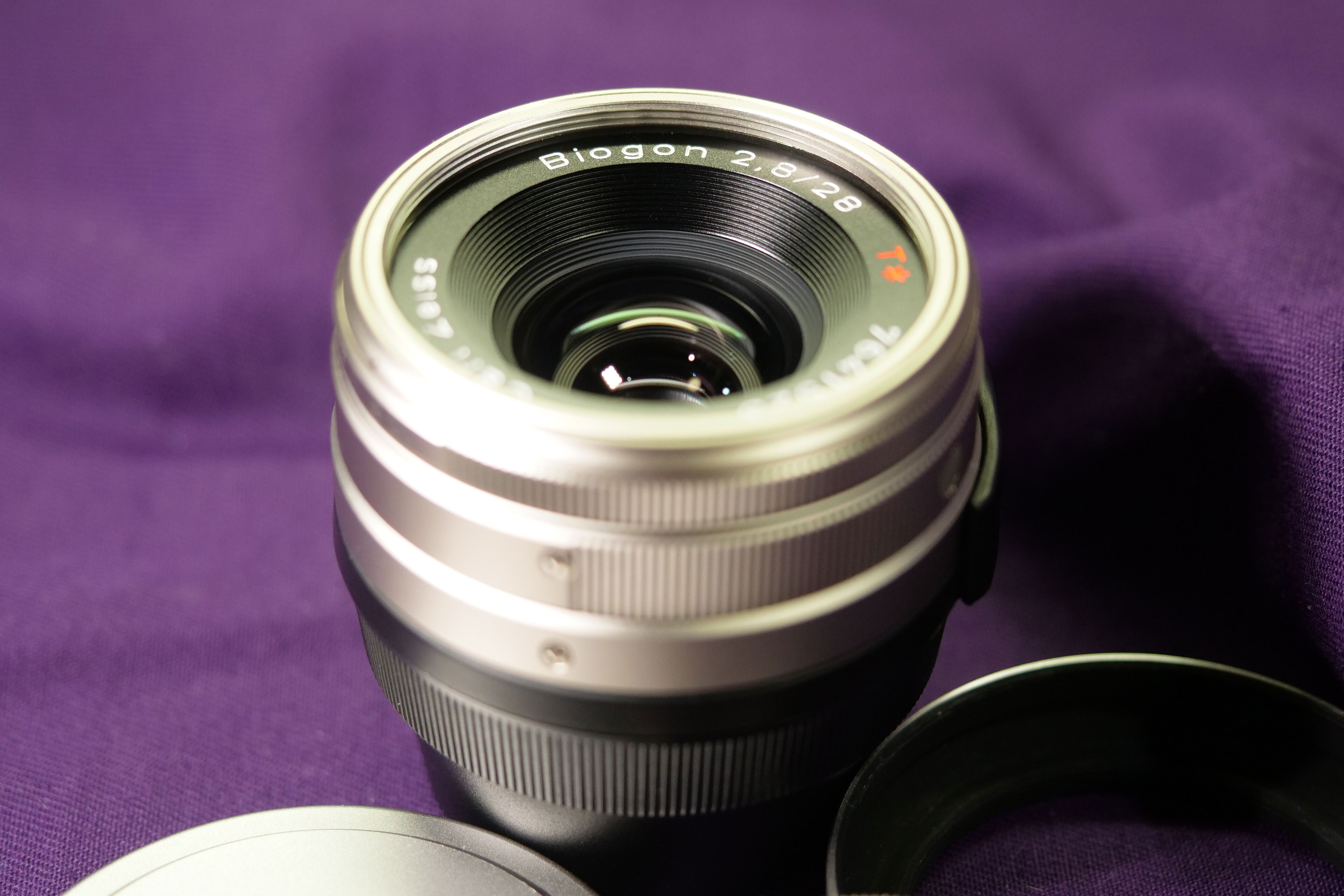 シャンパンゴールドのビオゴン ～CONTAX G BIOGON 28mm ～ 28mm