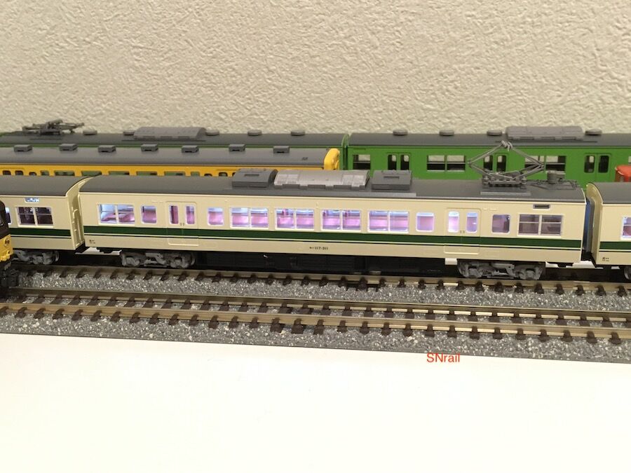 TOMIX 117系福知山色から下関仕様を作る : SN総合車両所のブログ