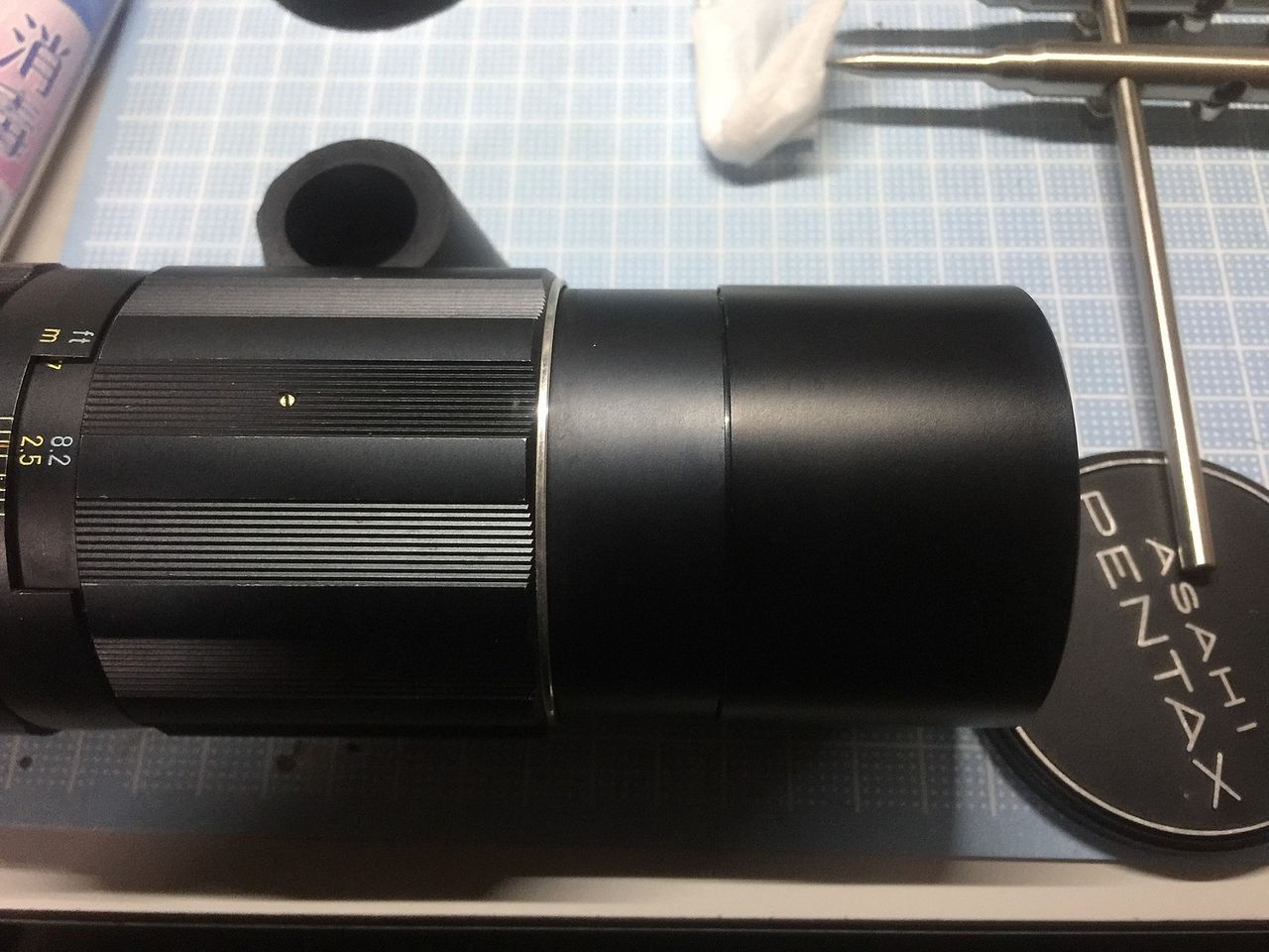 レンズ分解修理：ASAHI PENTAX Super-Multi-Coated Takumar 200mm F4