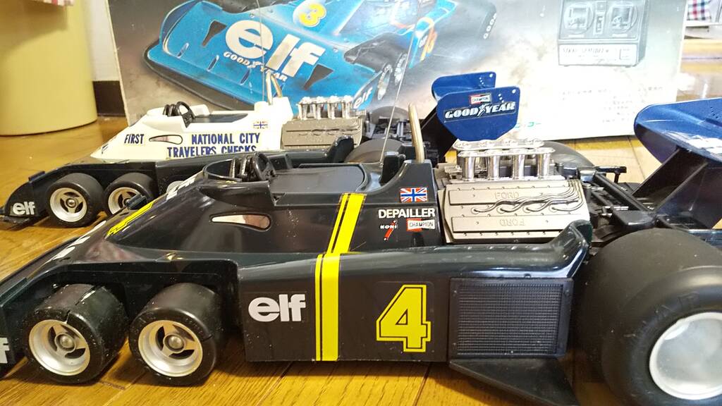 1970年代後半【NIKKO セミデラコン 1/10 タイレルフォード】人気の6輪F