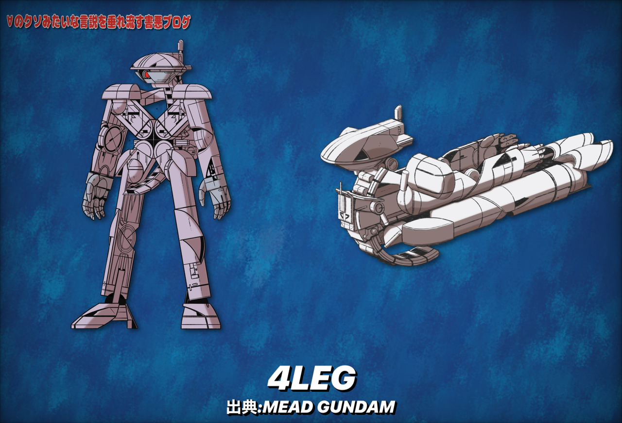 MEAD GUNDAM [復刻版]／シド・ミード ターンエーガンダム ミード