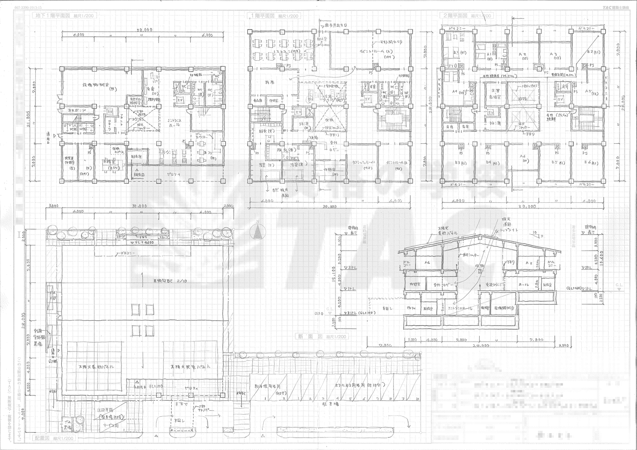 フリーハンドで合格【フリーハンド作図法】 : TAC建築士講師室ブログ