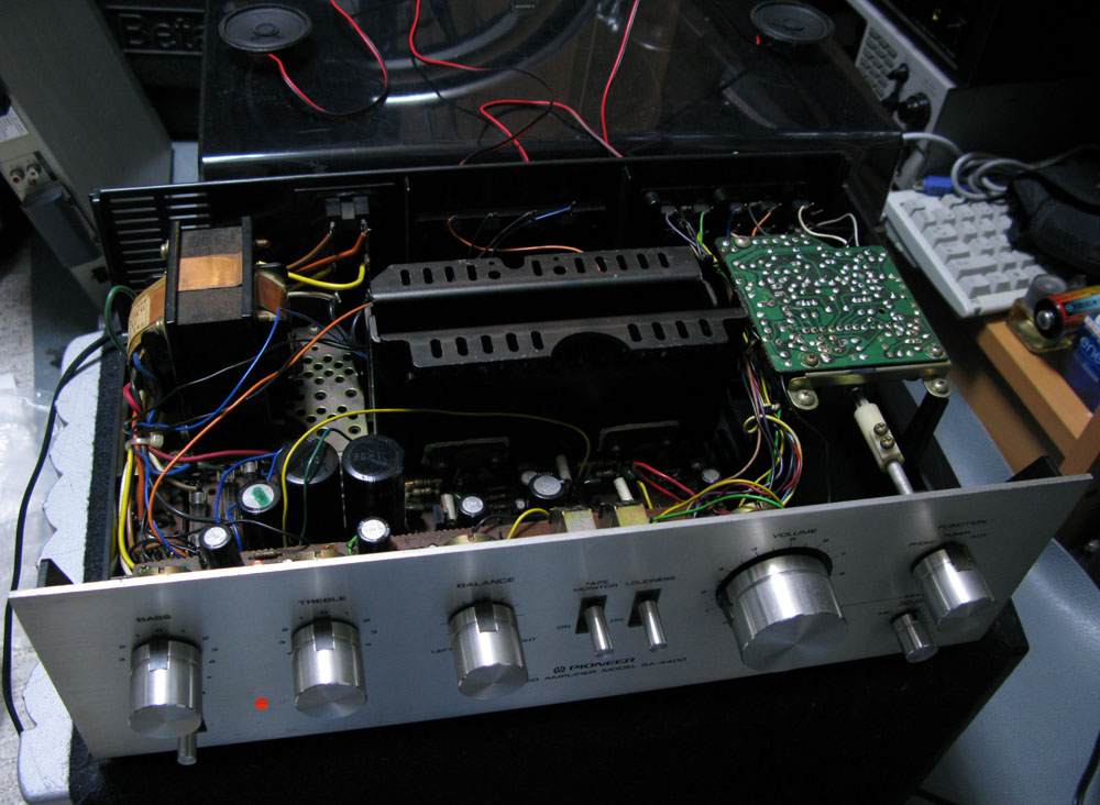 パイオニア SA-4400 （プリメインアンプ） : フラットバーロードで行こう！