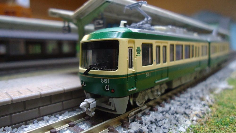 鉄道模型】MODEMO・江の島電鉄 新500形 : 鶴岡畳産業ブログ-最強猫