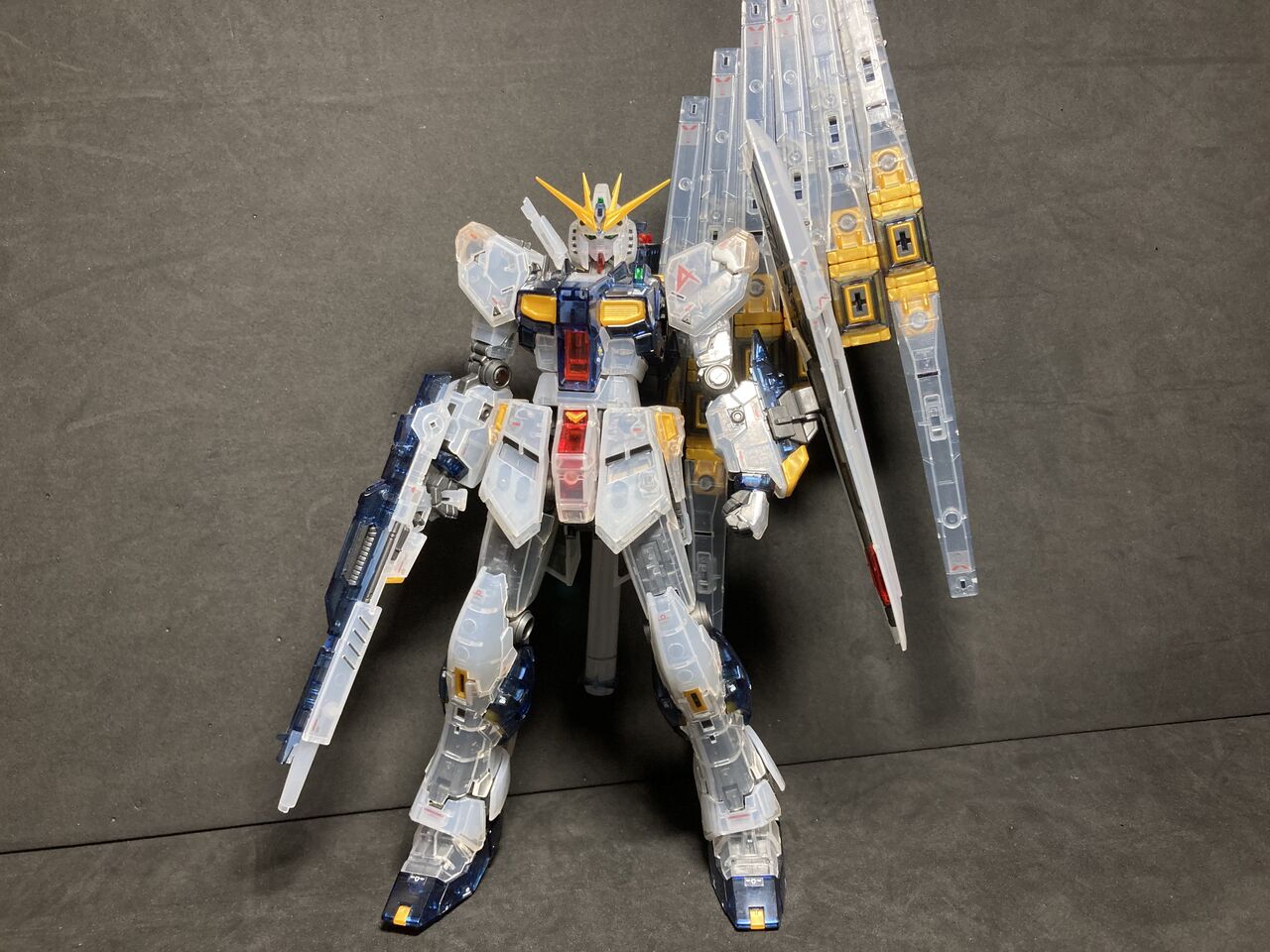 イベント限定】RG νガンダム [クリアカラー] レビュー 銀竜ブログ : 銀