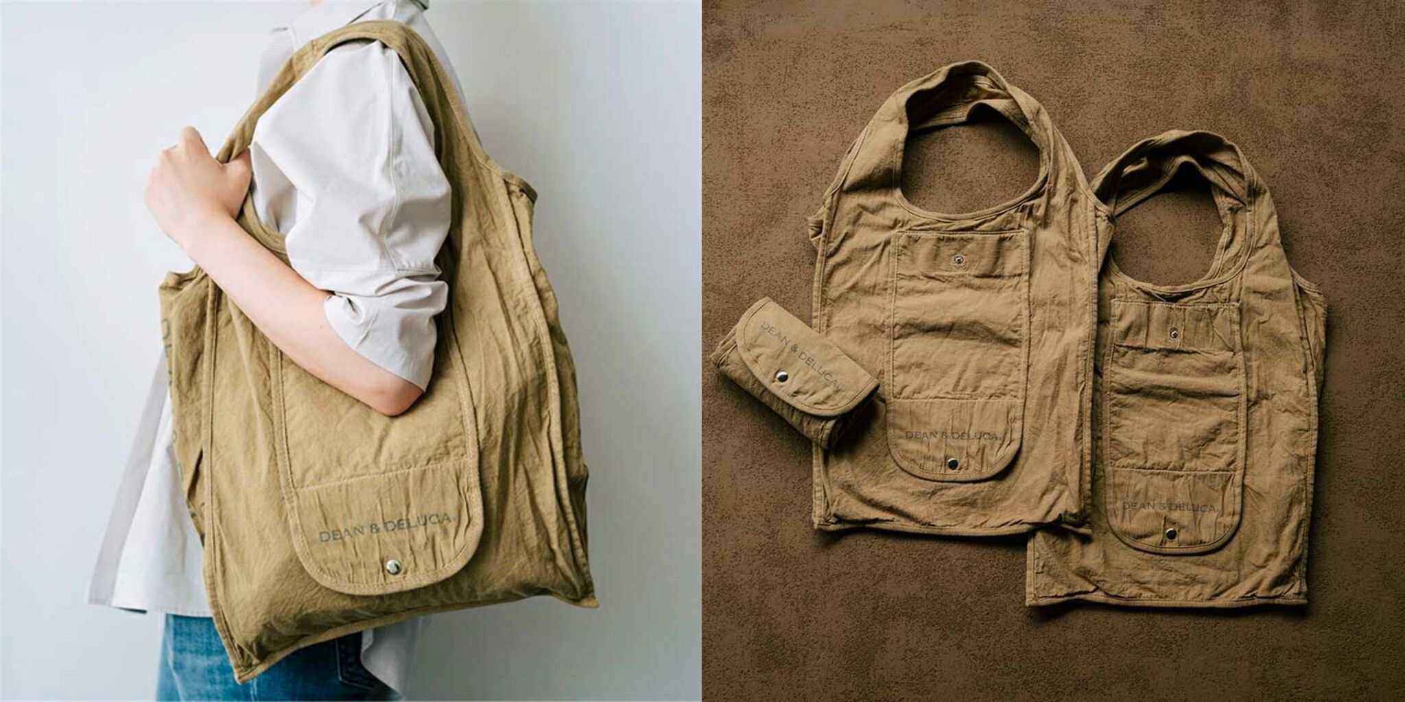 DEAN & DELUCA】数量限定『コーヒー染めのバッグ』発売！”世界に一つ