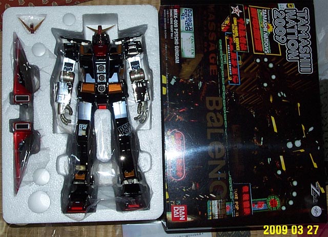 魂ネイション サイコガンダム HONG KONG NIGHT Ver GFF METAL