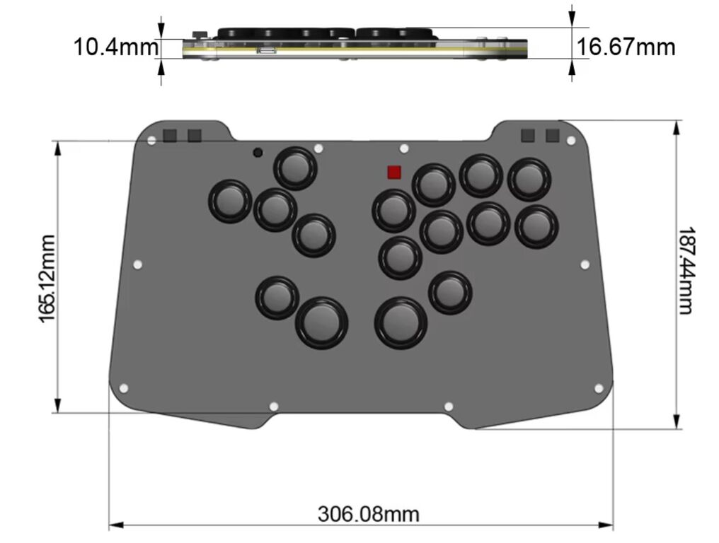 レビュー】11ボタン操作に最適な唯一無二の配置レバーレス「Duelpad
