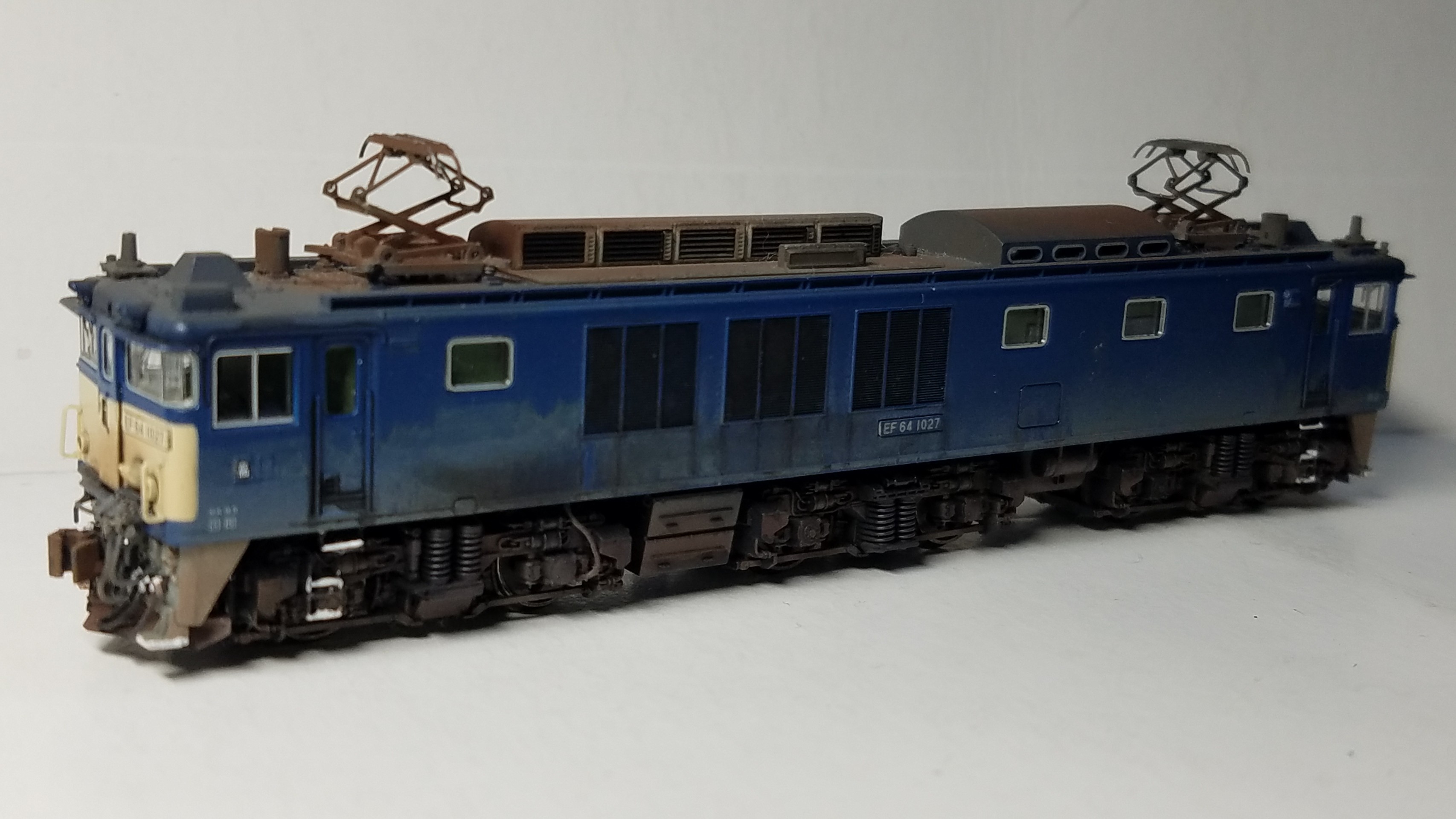 Kato 3023-1 EF64 1000 一般色の追加加工整備 その① : （仮称）東北