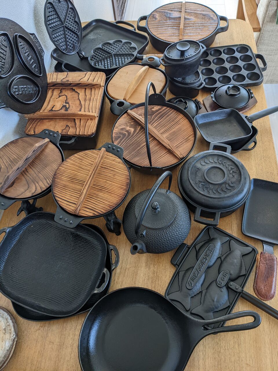 OIGEN 南部鉄器タミさんのたい焼き器 : ゆこぶーの食いしん坊万歳