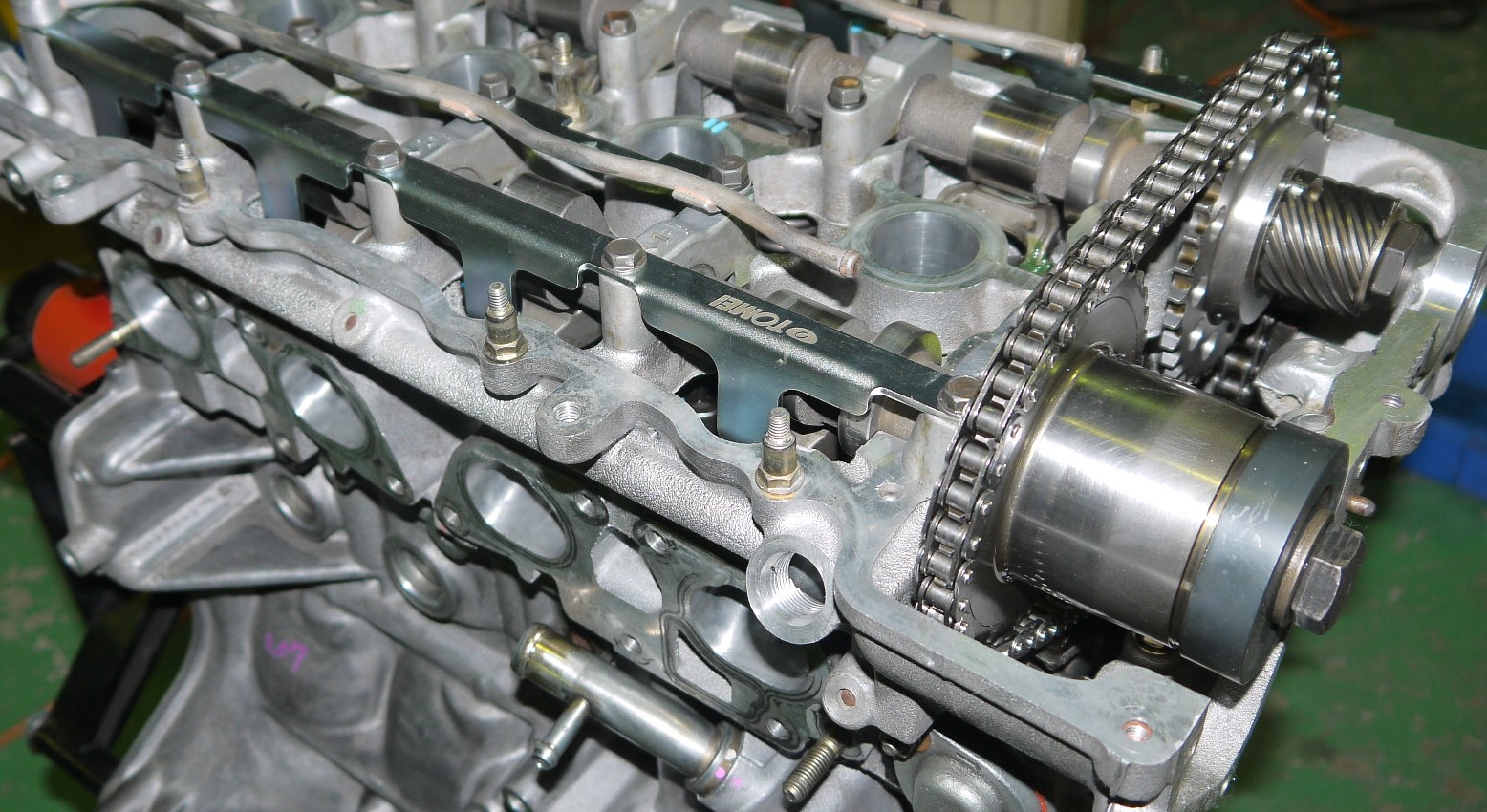 S14Fジュニア シルビア SR20DET シリンダーヘッド カム