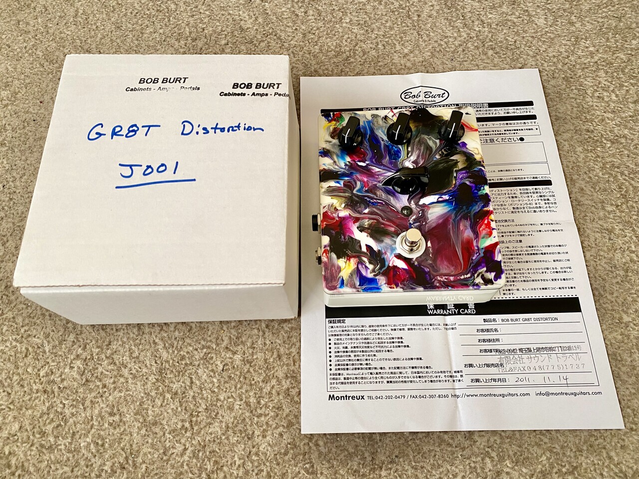 レア！初期Bob Burt clean boost レア！初期Bob Burt clean boost レア！初期Bob Burt clean boost レア