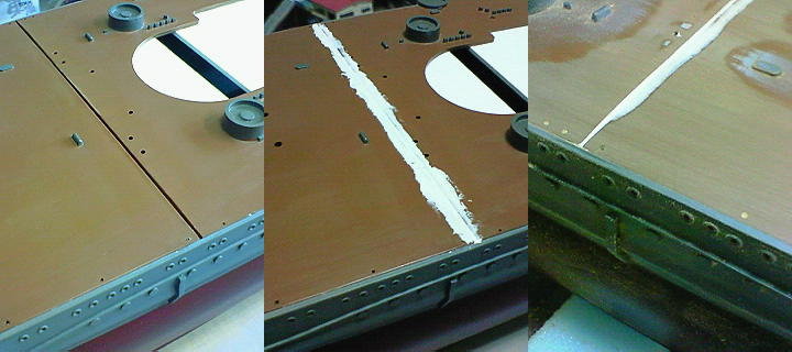 ニチモ1/200戦艦大和」木甲板工作について（過去の工作です