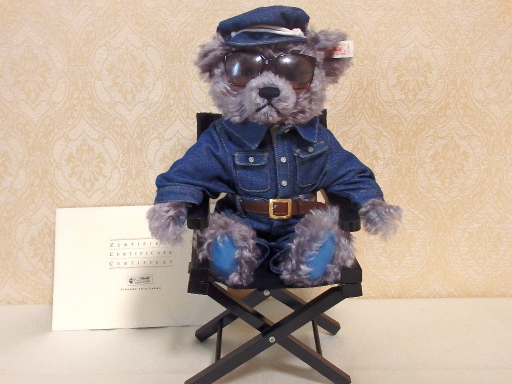シュタイフ社・1999年日本限定 「黒澤明監督・テディベア」 : よきべあ