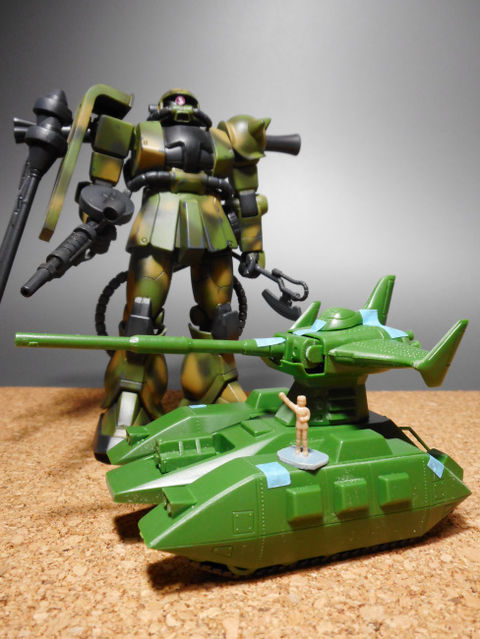 旧キット マゼラアタック 仮組み : yosshiro-labo