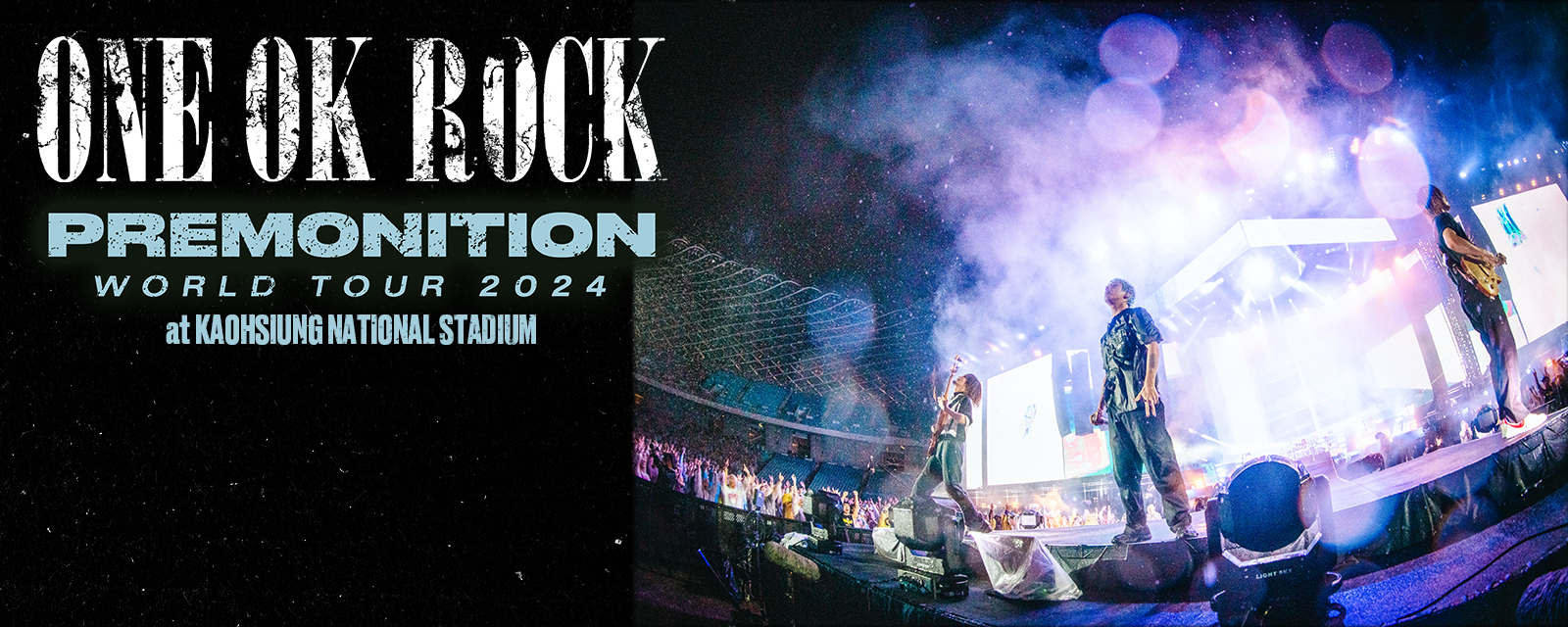 ONE OK ROCK 2024 PREMONITION WORLD TOUR at KAOHSIUNG NATIONAL