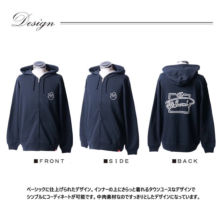 受注期間限定！夜乃すみコラボ企画！コラボZIPパーカー◇夜乃すみ