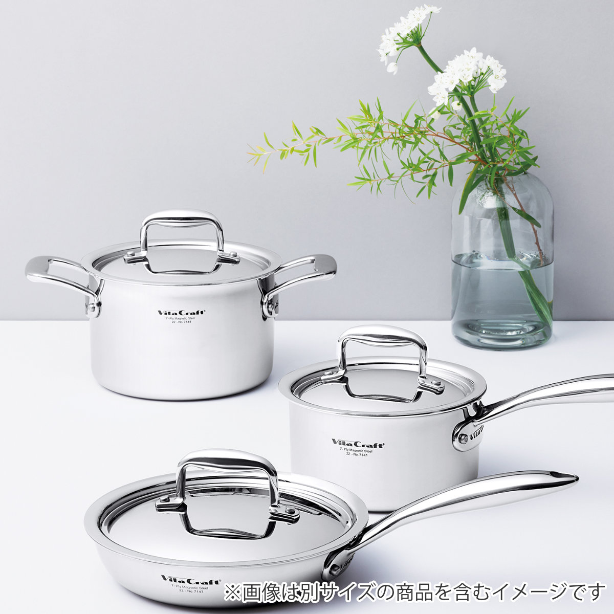 dショッピング |Vita Craft 両手鍋 浅型 24cm IH対応 Nシリーズ