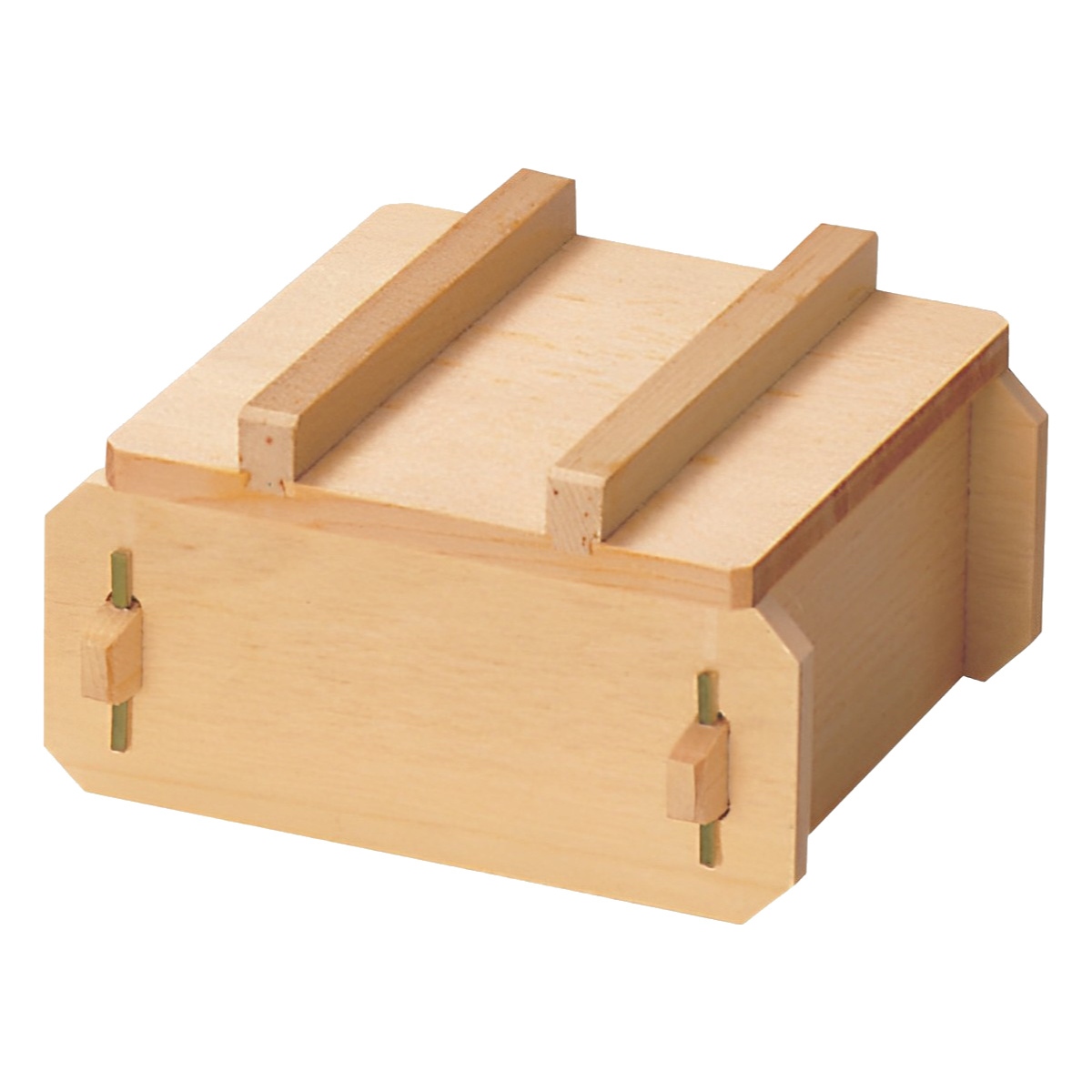 せいろ本体・竹スのみ 角型セイロ ミニ 専用 和せいろ ひのき製 蓋なし