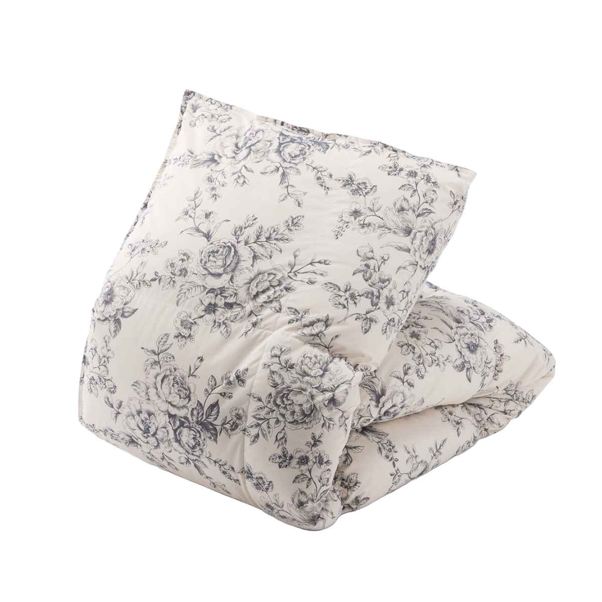 dショッピング |西川 羽毛布団 ホワイトダックダウン90％ 花柄