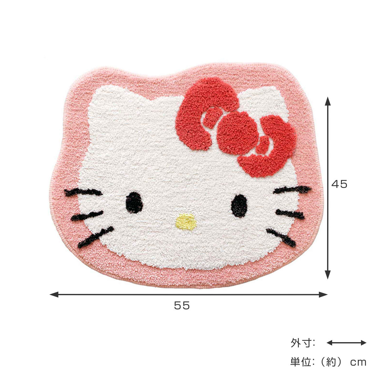 マット サンリオキャラクターズ 洗えるマット 62×50cm （ インテリア