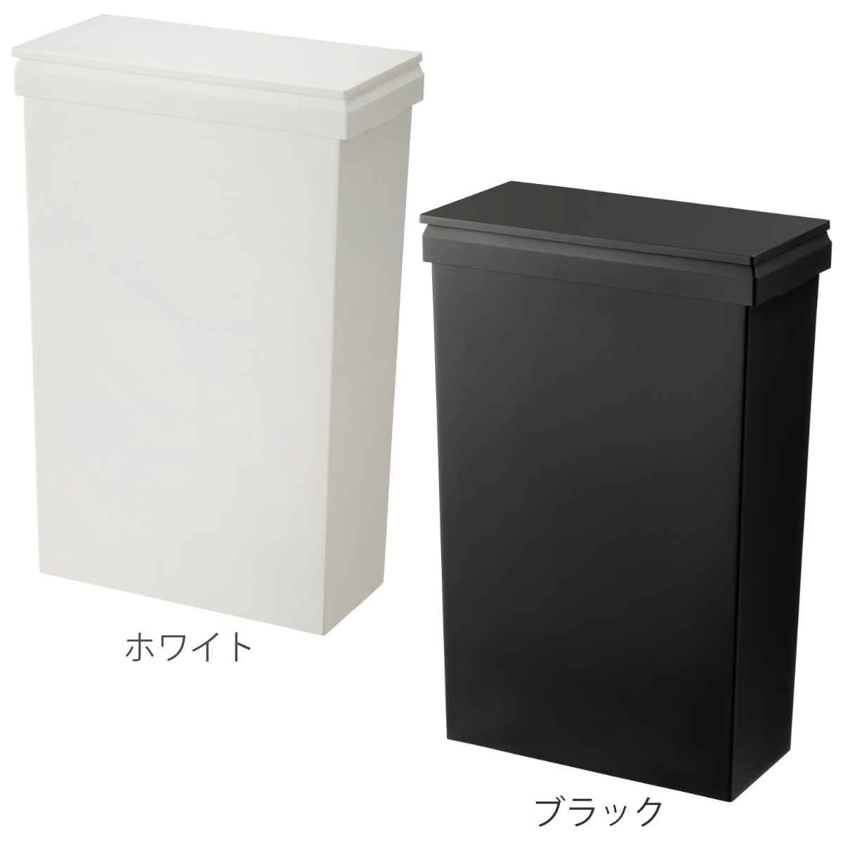 ゴミ箱 40L SOLOW ソロウ 袋の交換が楽なダストボックスワイド