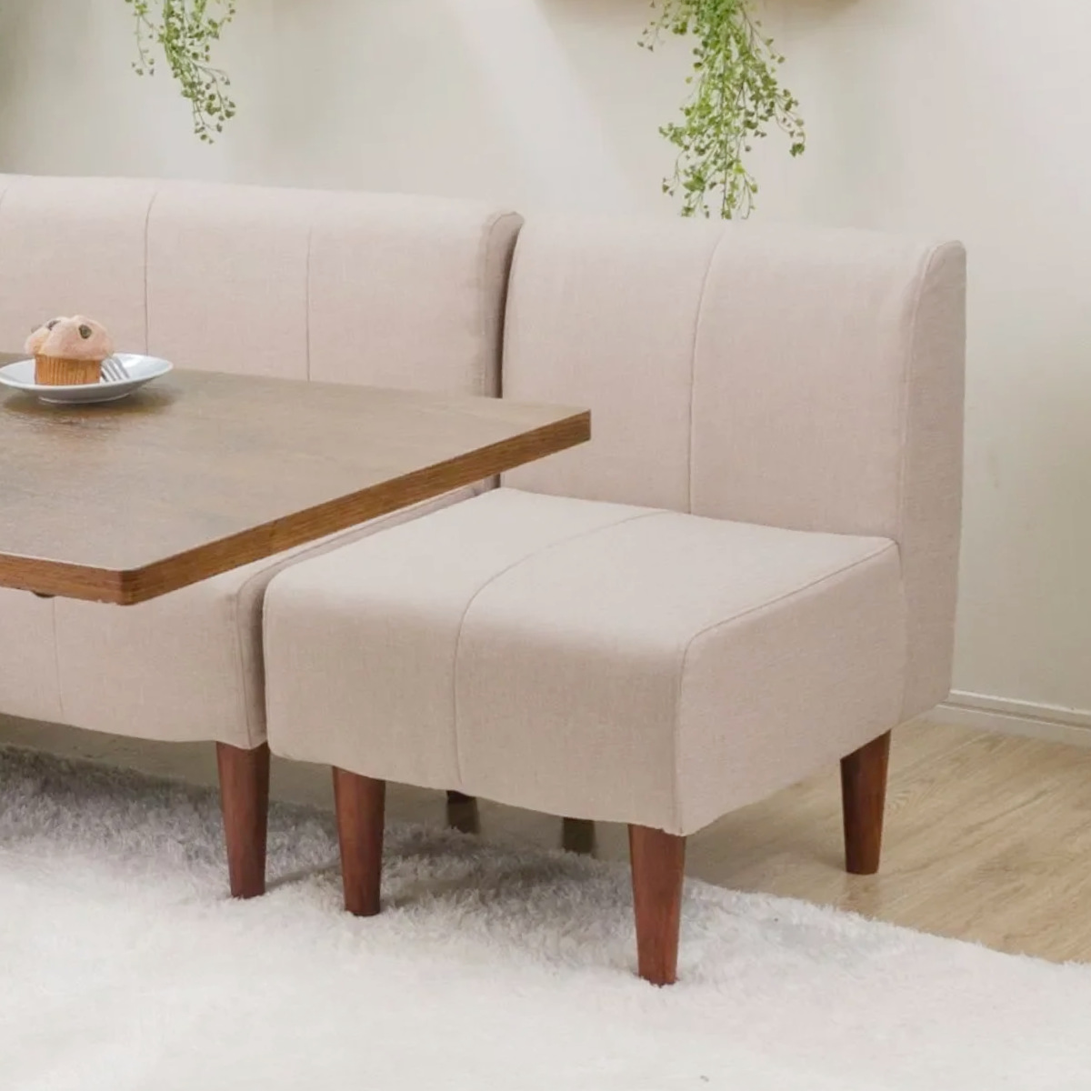 ソファ 1人掛け 幅50cm ダイニングソファー ダリアン デニム調