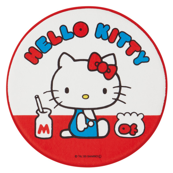 dショッピング |インテリアマット 直径50cm ハローキティ アクセント