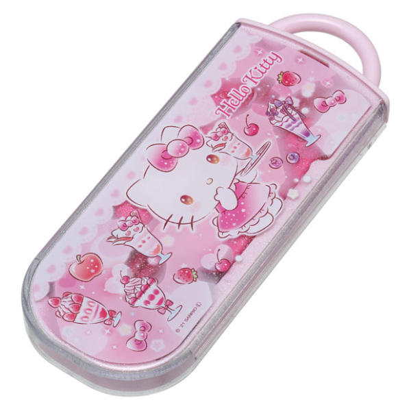 dショッピング |トリオセット 抗菌 箸 スプーン フォーク ハローキティ