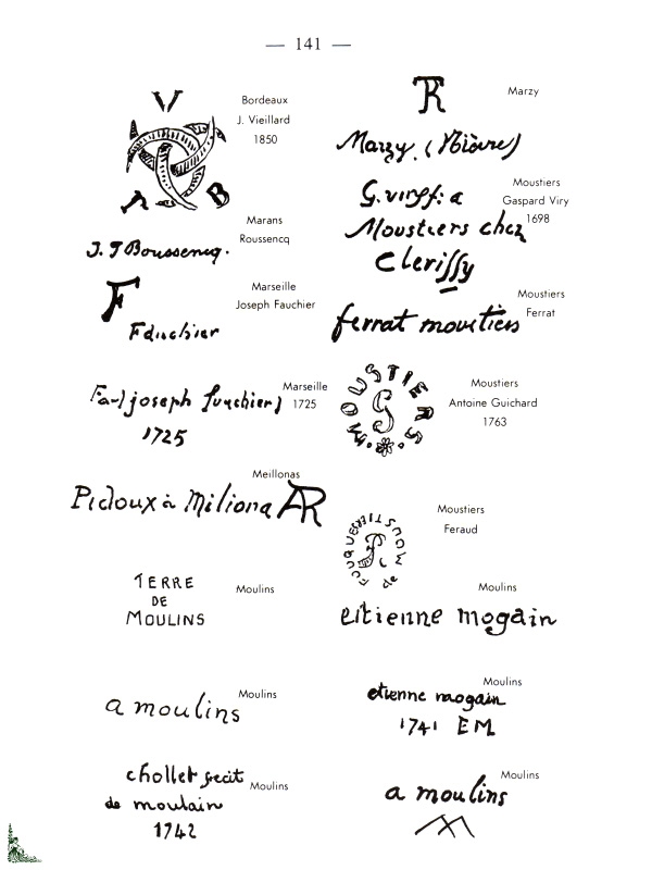 Marques et Signatures de la faïence Française - LIBERTY's Livres