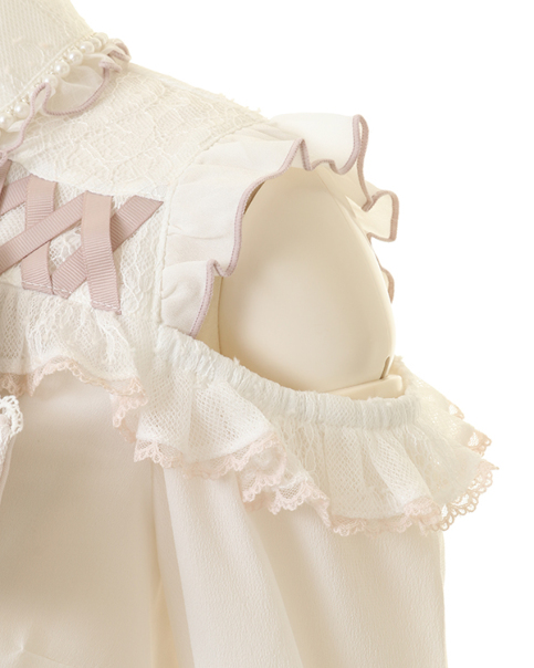 BIGリボンオープンショルダーブラウス ｜ LIZ LISA（リズリサ）公式