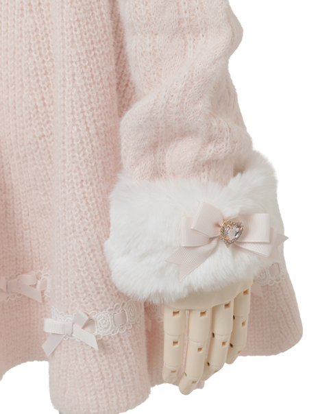 ファーカラーぺプラムカーディガン ｜ LIZ LISA（リズリサ）公式通販