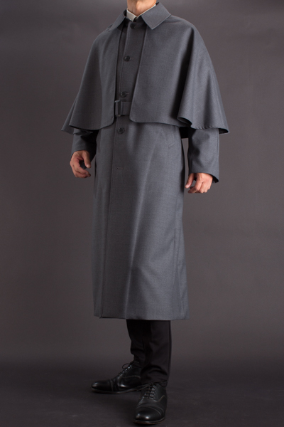 インバネスコートグレー | シャーロックホームズコート｜渋沢栄一