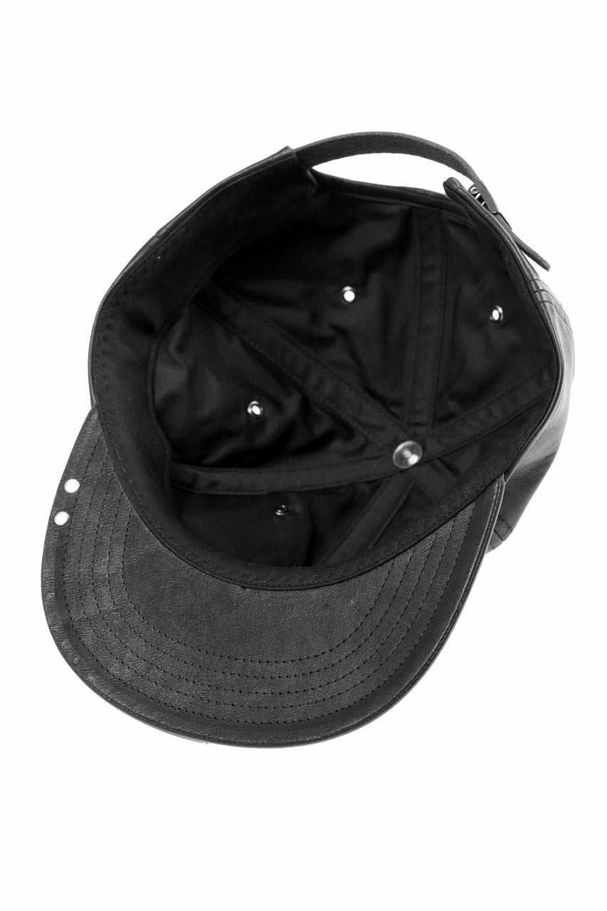 ISAMU KATAYAMA BACKLASH FLAT VISOR CAP / MONOCHROME LUXURY STEER