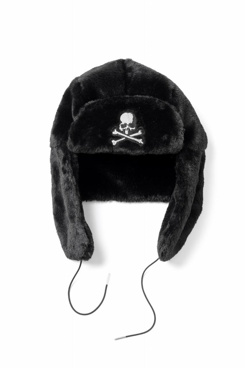 mastermind JAPAN FAUX FUR FLYING CAP (BLACK)の商品ページ