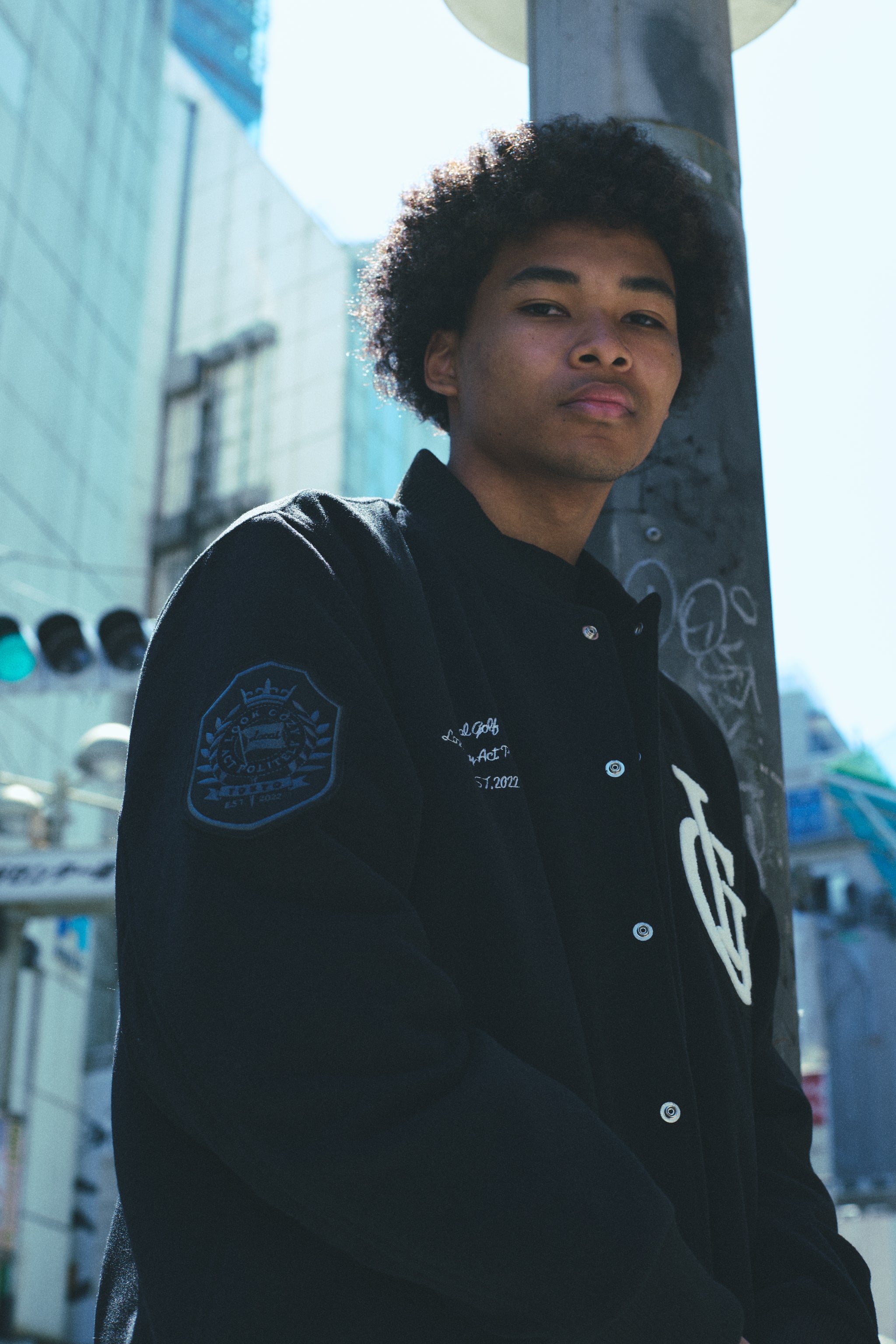 Melton Varsity JKT | Black – Local GOLF